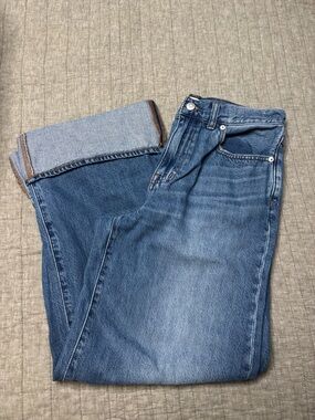 Madewell super wide leg Jean